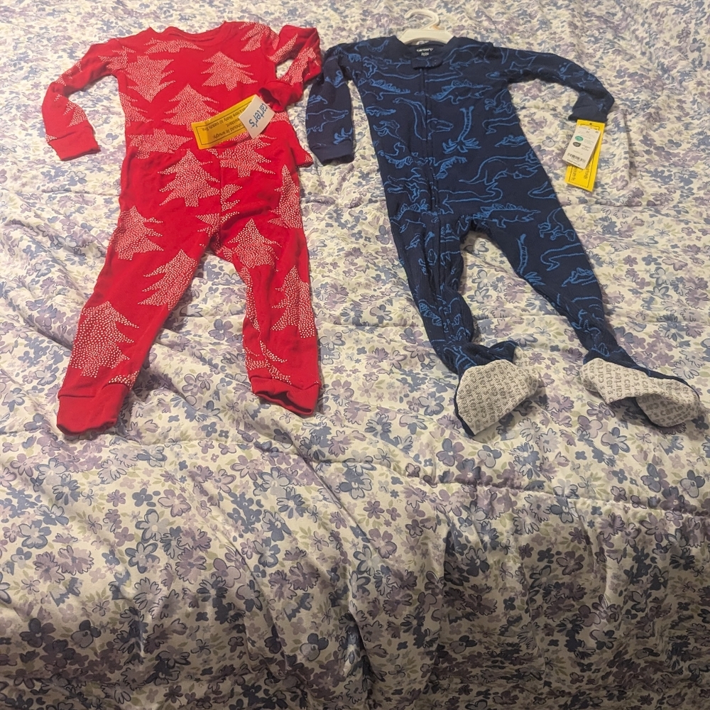 2T Boys Carter's Sleepers